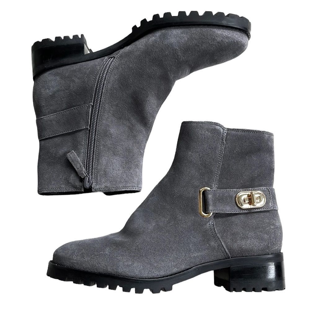 EUC Talbots leather ankle boots